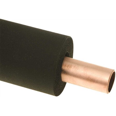 Frost King 5/8 in. x 1/2 in. Thick Wall x 6 ft. Rubber Tubular Pipe Insulation, 50PK R510XB/6